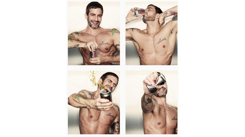 Illustration for article titled Marc Jacobs' Abs Are the New Creative Director for Diet Coke